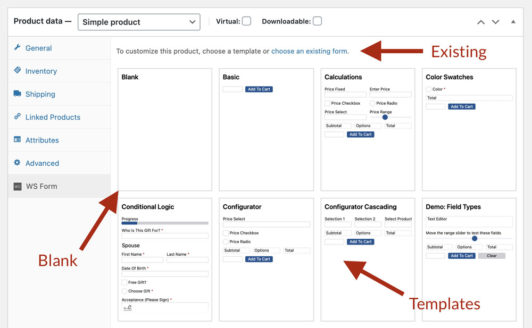 Assign a Form to a WooCommerce Product - WS Form