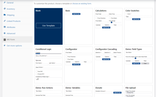 Customize WooCommerce Product Pages with WS Form