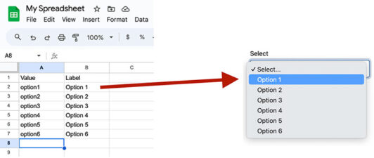 Data Sources: Google Sheets - WS Form