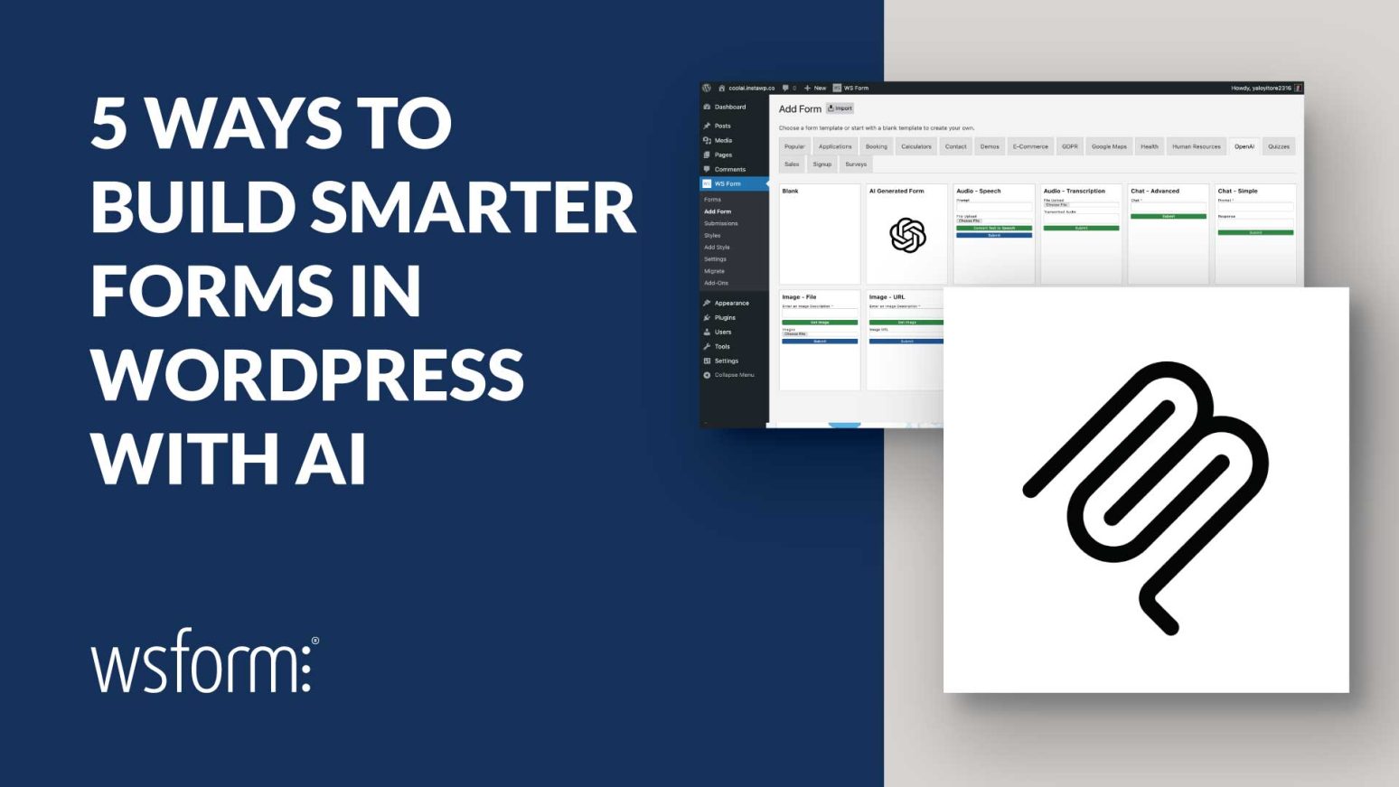 5 Ways to Build Smarter Forms in WordPress With AI - WS Form