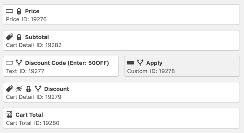 WS Form - Ecommerce - Discount Percentage - Fields