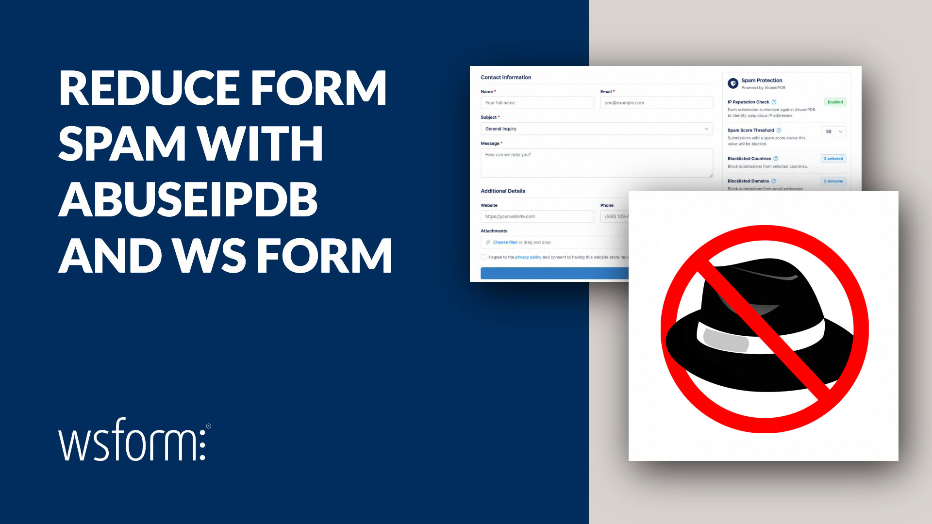 Reduce Form Spam with AbuseIPDB and WS Form