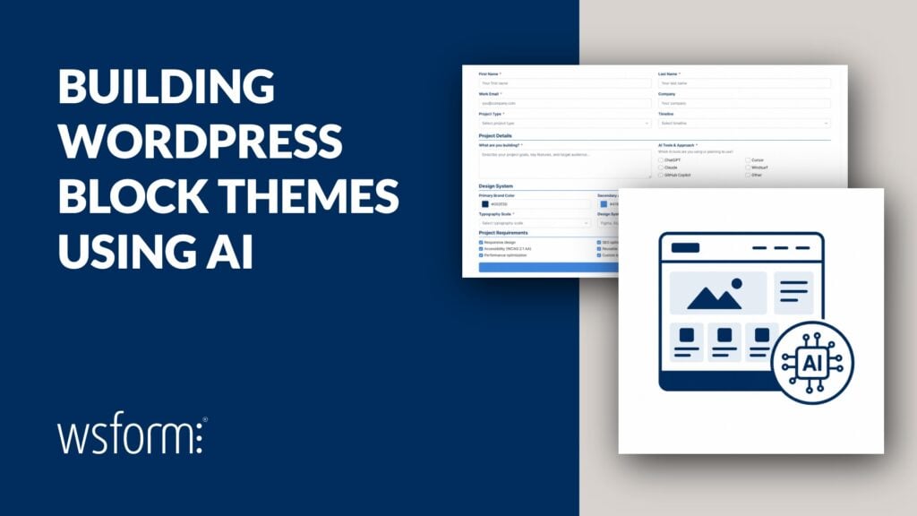 Building WordPress Block Themes using AI