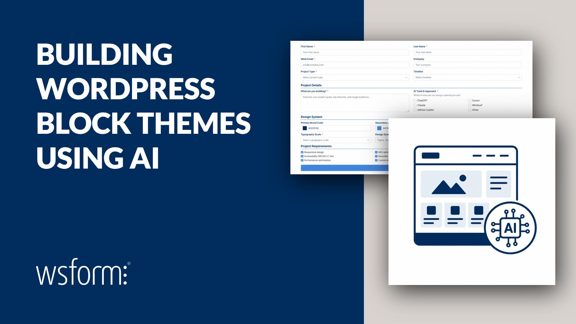 Building WordPress Block Themes using AI