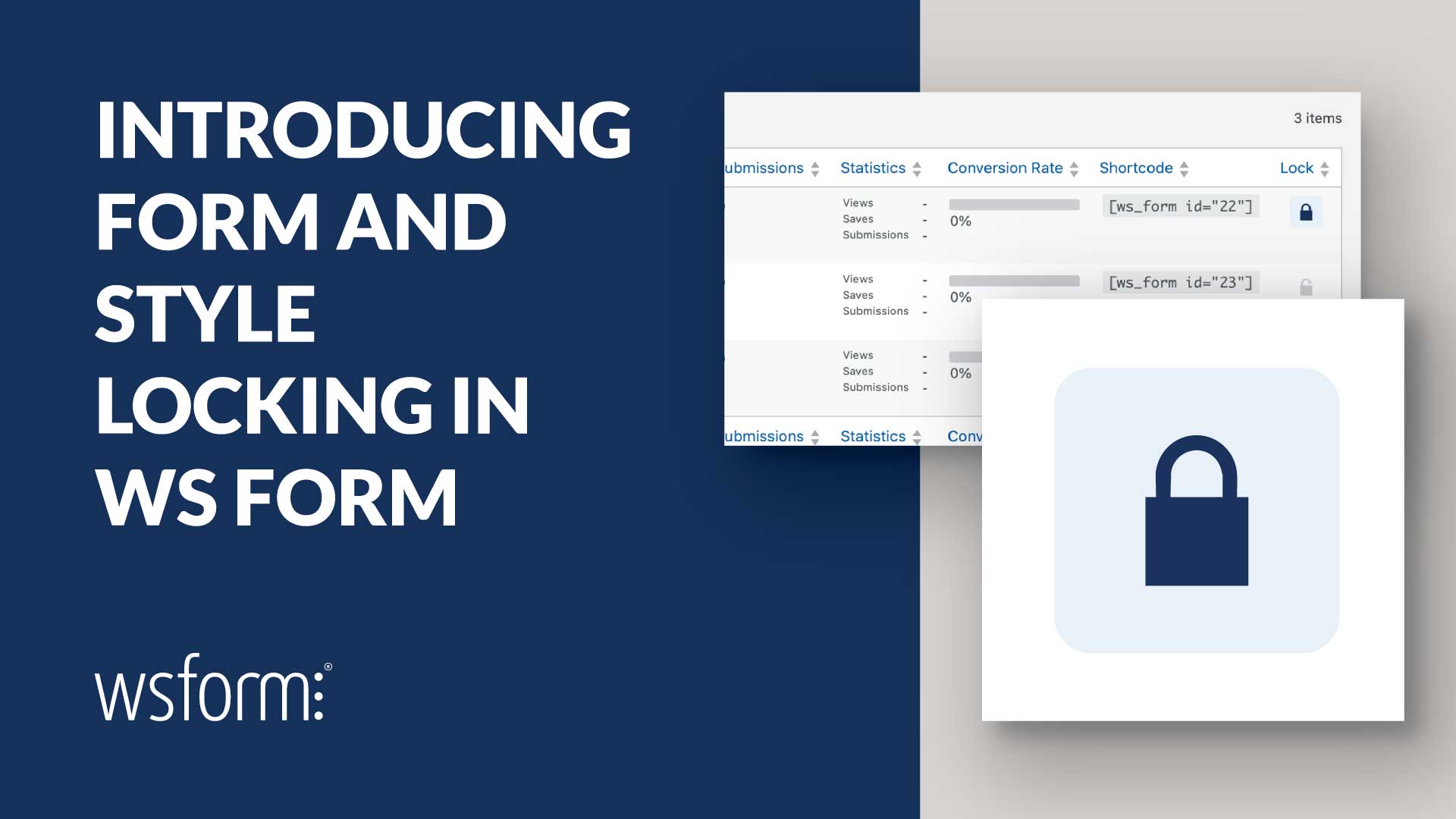 Introducing Form and Style Locking in WS Form